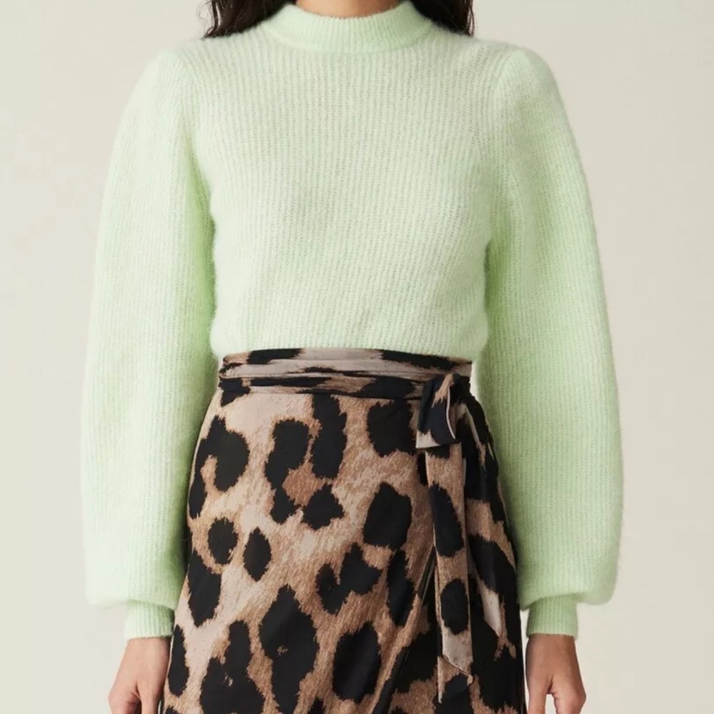 Ganni Alpaca/Wool Blend Sweater